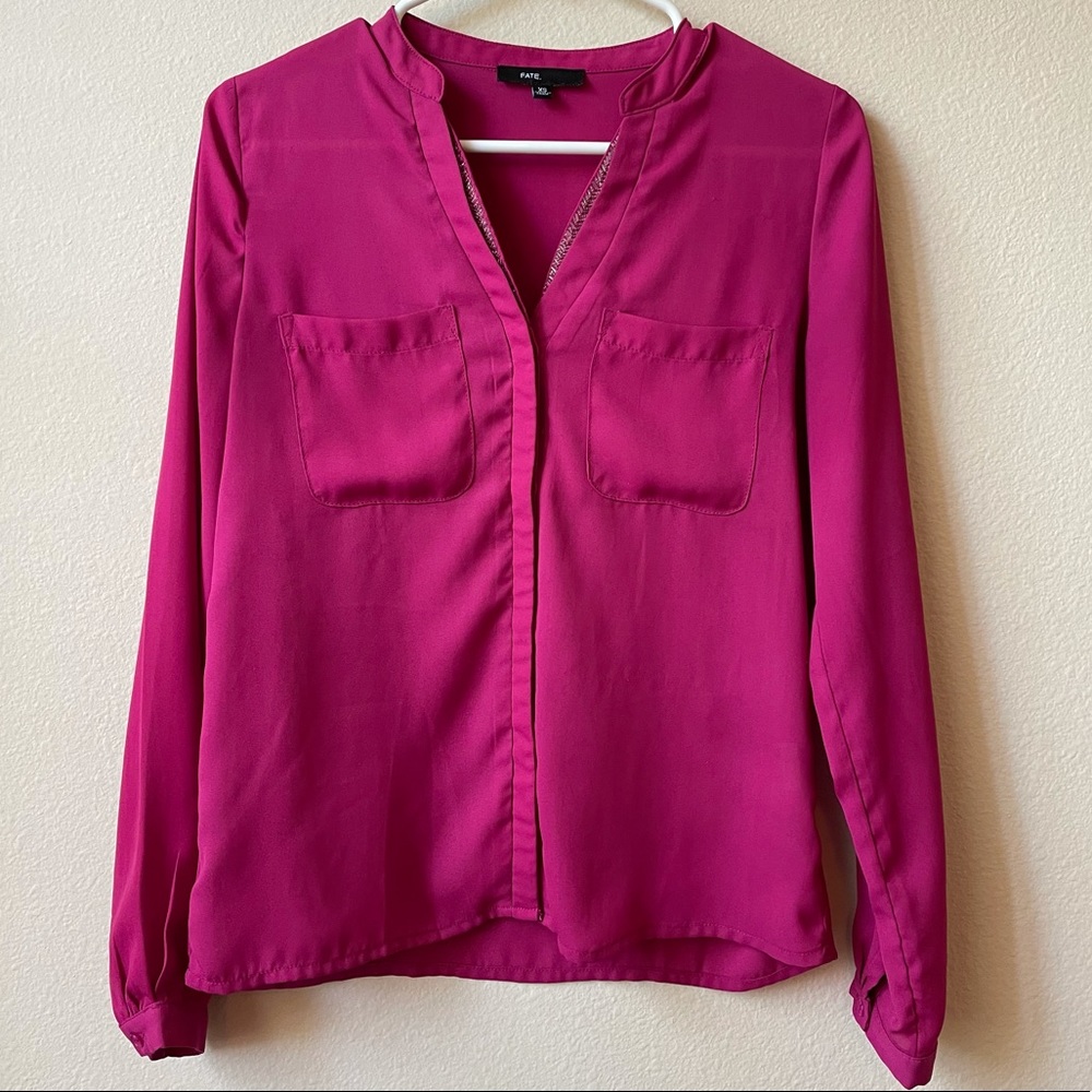 Fate Fushia Blouse